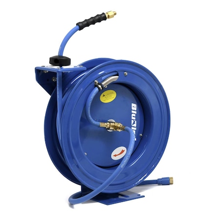 Rmx Industries Blubird Air Hose On 18 Gauge Heavy Duty Reel 3/8 I BBRHD3850